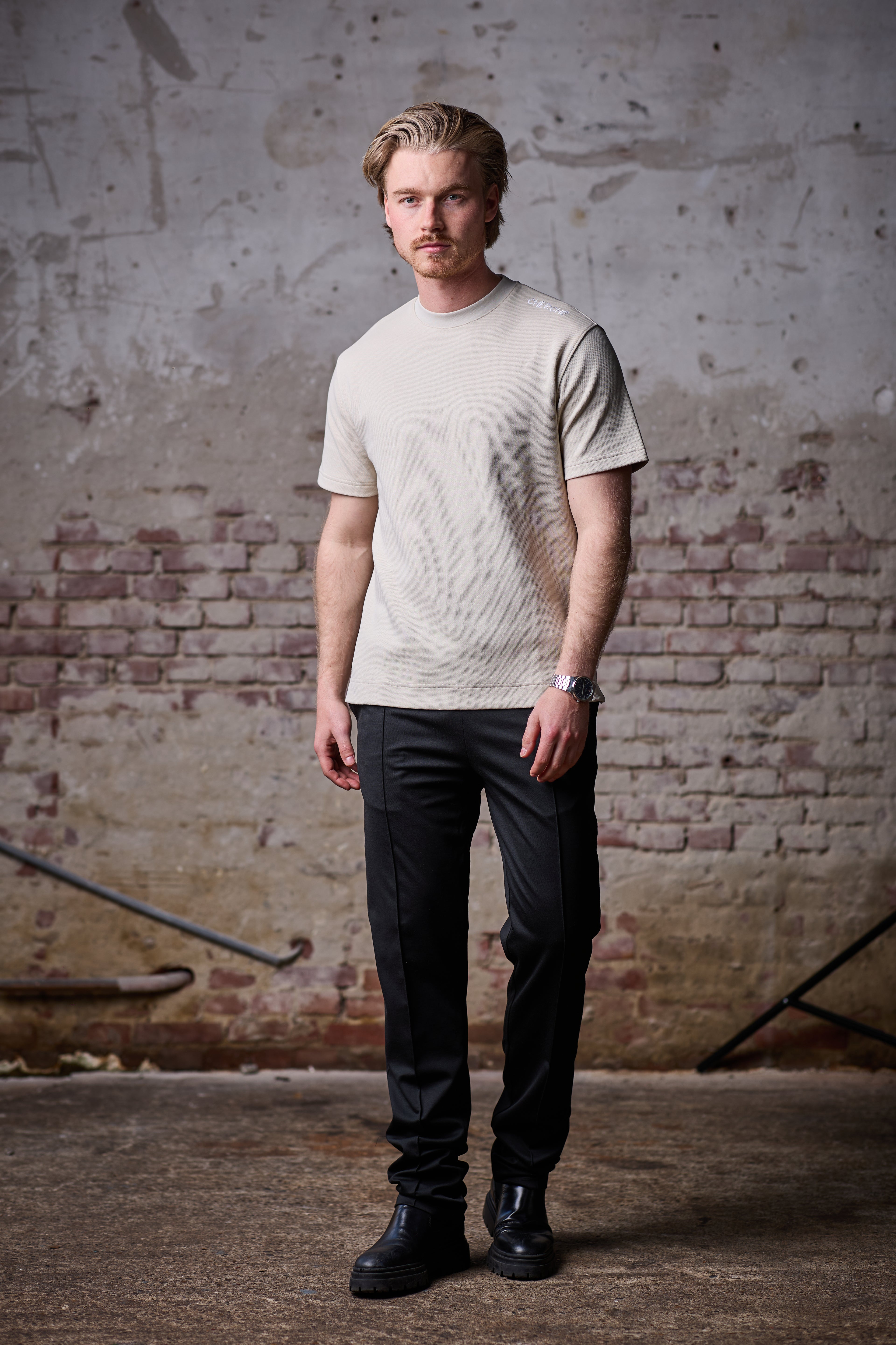 RELAXEDFIT TEE BEIGE