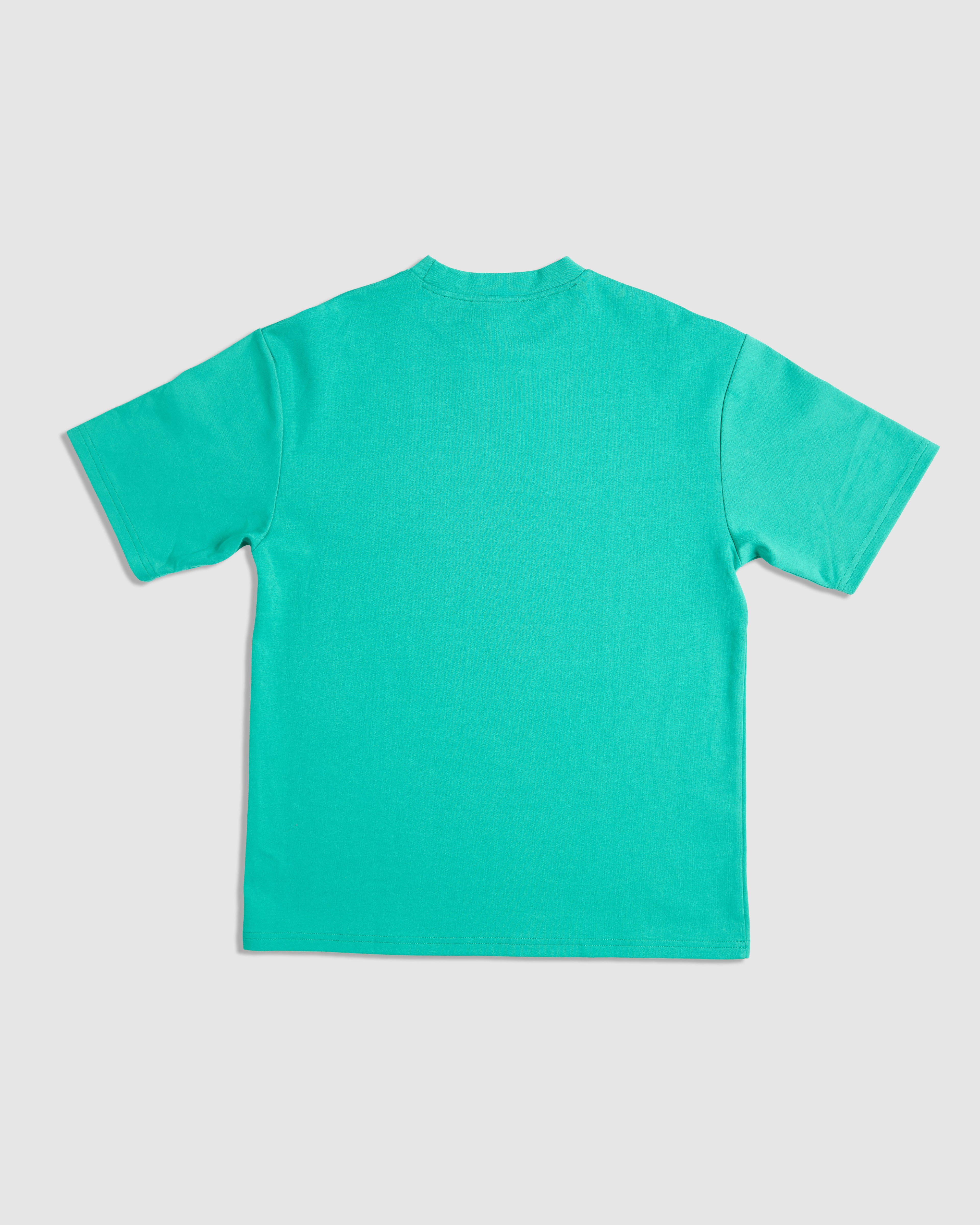 OVERSIZED TEE GREEN