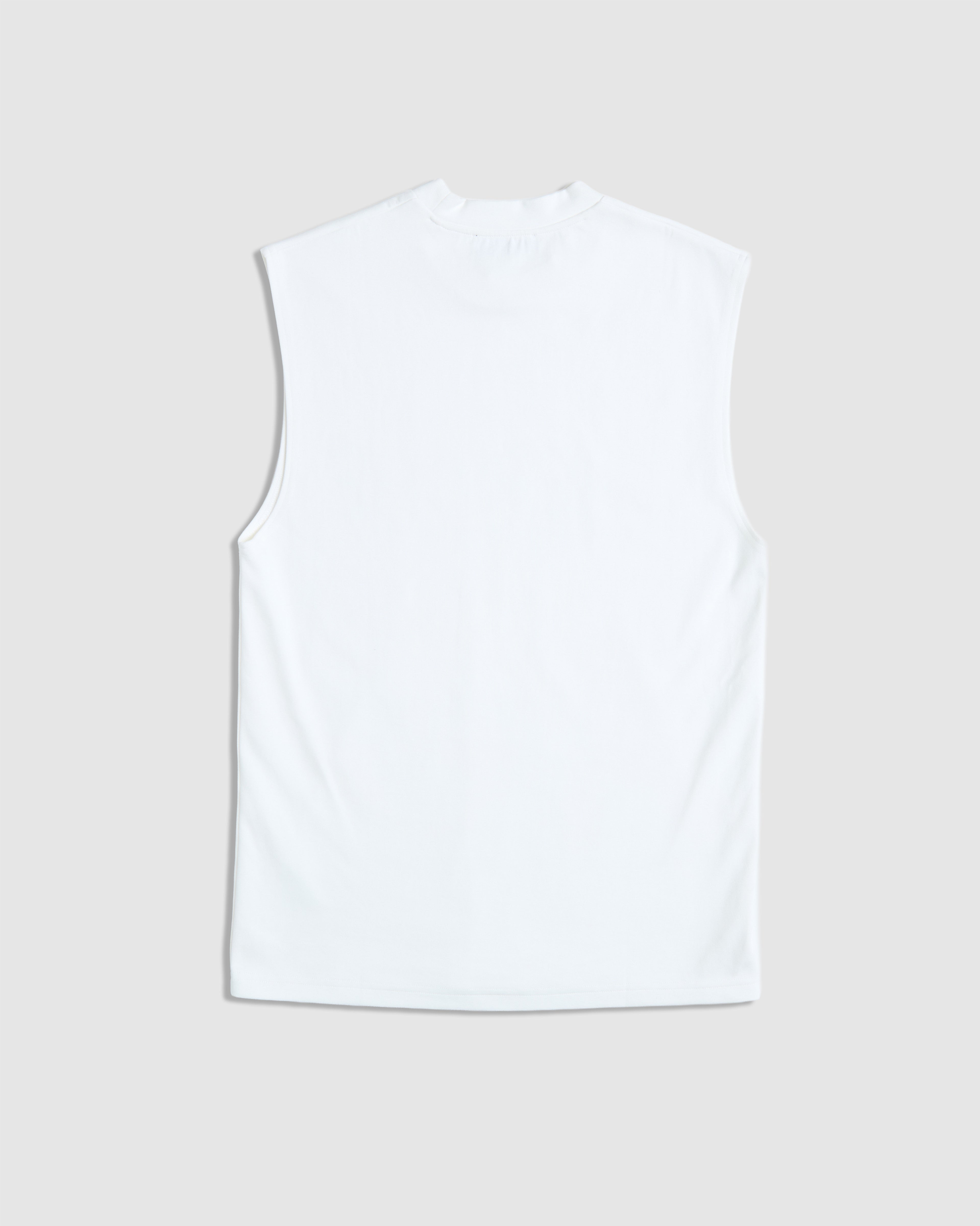 SLEEVELESS TEE OFFWHITE