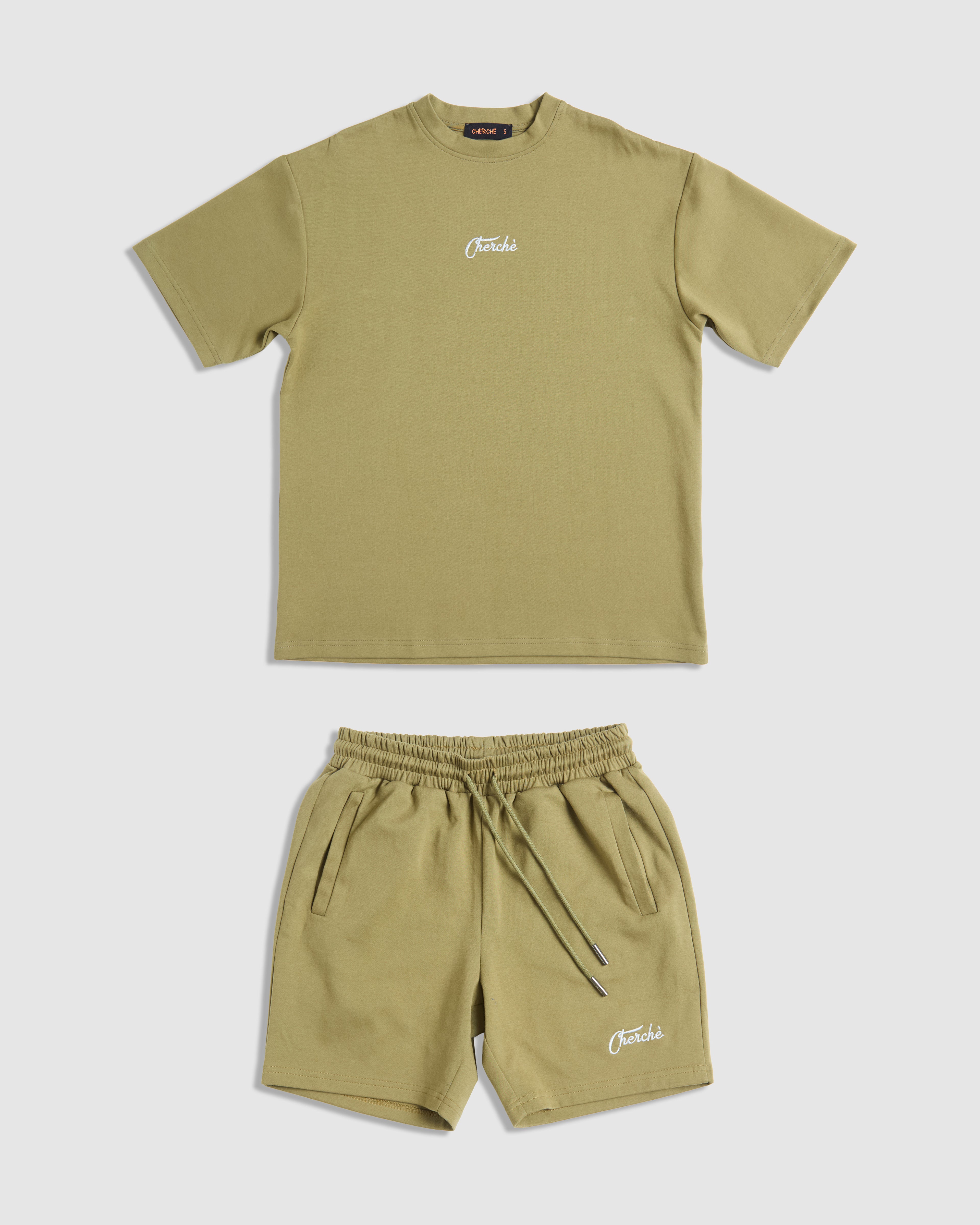 OVERSIZED SET OLIVE