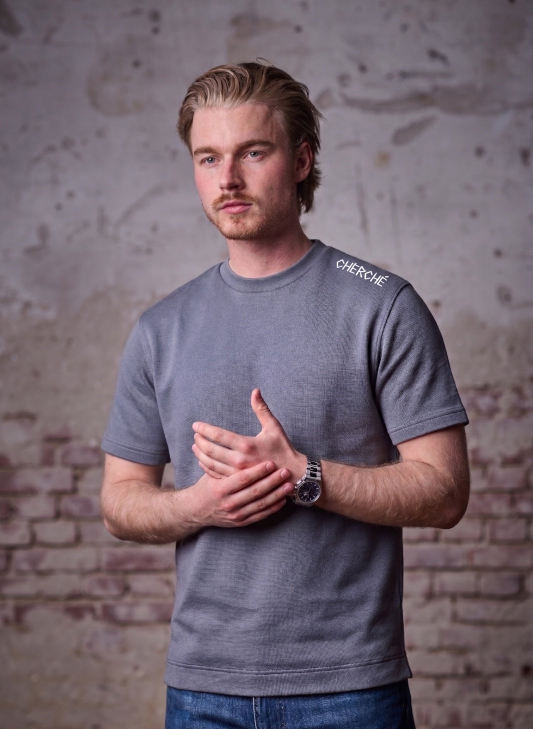 RELAXEDFIT TEE GREY